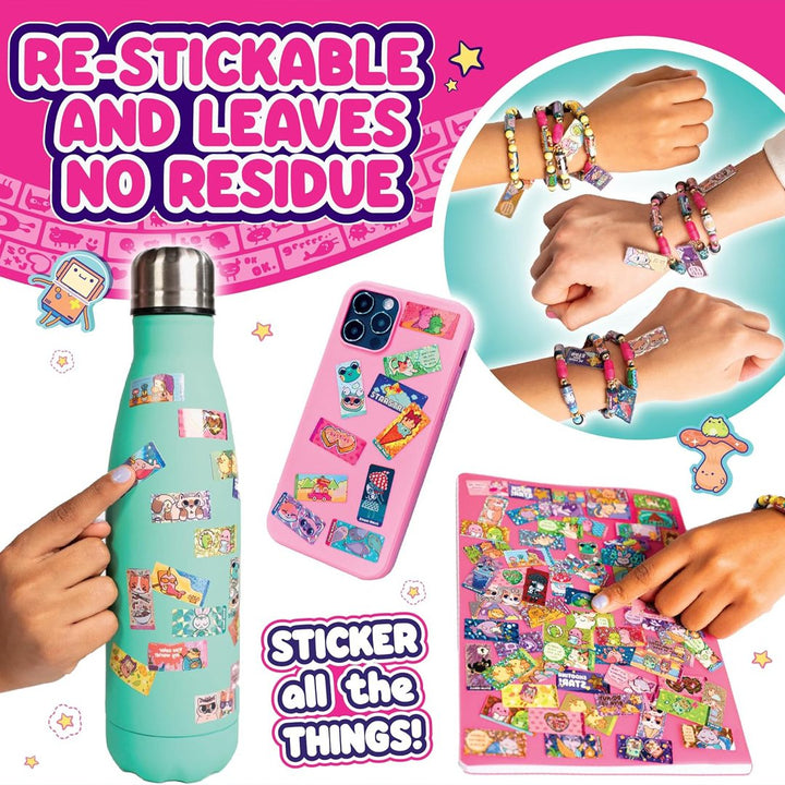 Sticki Rolls Sticker Mystery Blind Capsule Bracelet