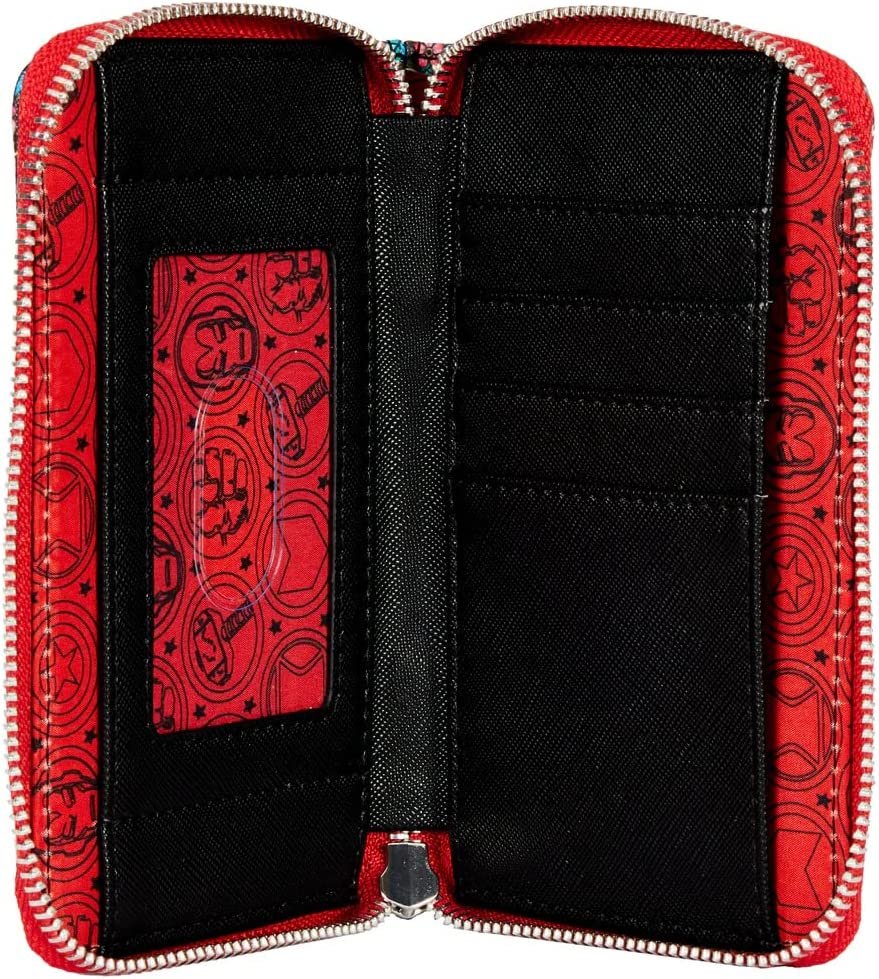 Loungefly Marvel Avengers Tattoo Zip-Around Wallet