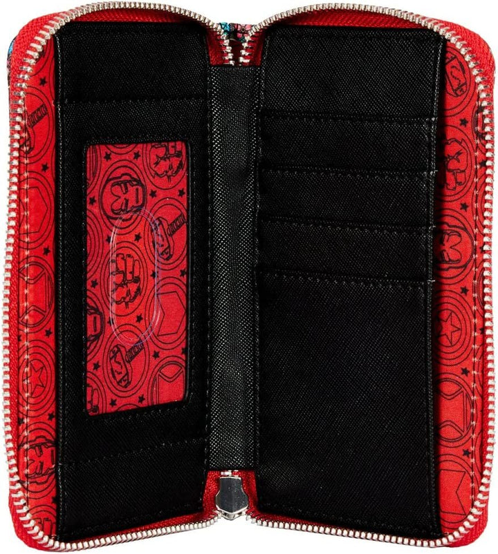 Loungefly Marvel Avengers Tattoo Zip-Around Wallet