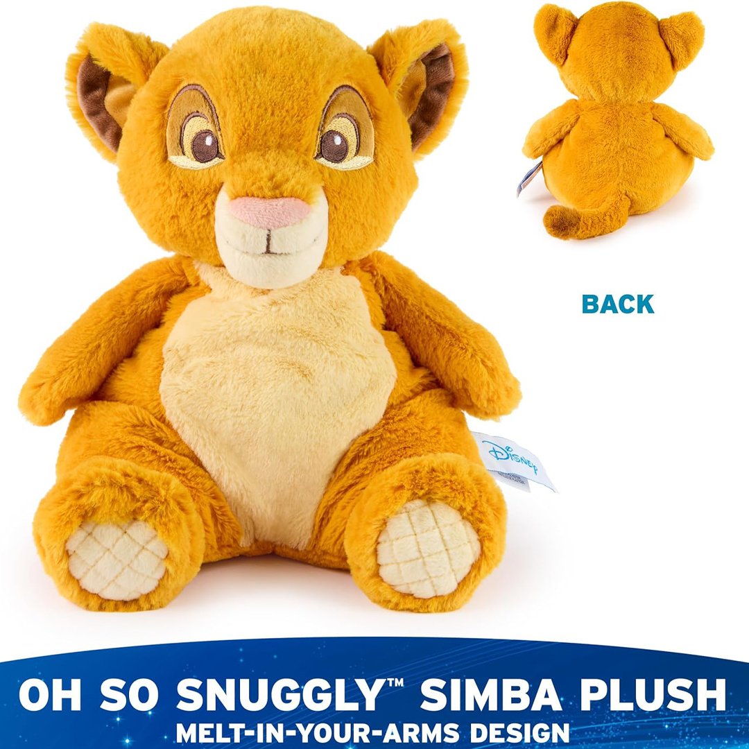 GUND Disney Lion King Simba Oh So Snuggly 12.5" Plush Toy