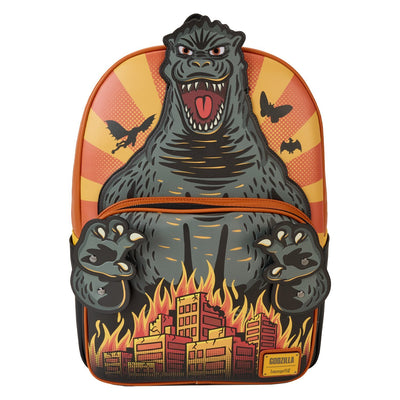 Loungefly Toho Godzilla Attack Full-Size Backpack