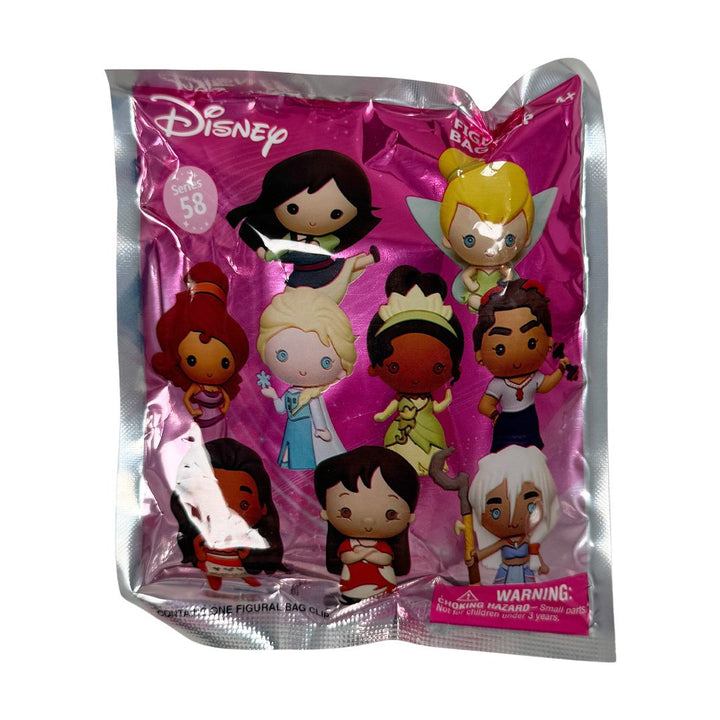 Disney Girls Power 3D Foam Bag Clip Series 58 Blind Bag