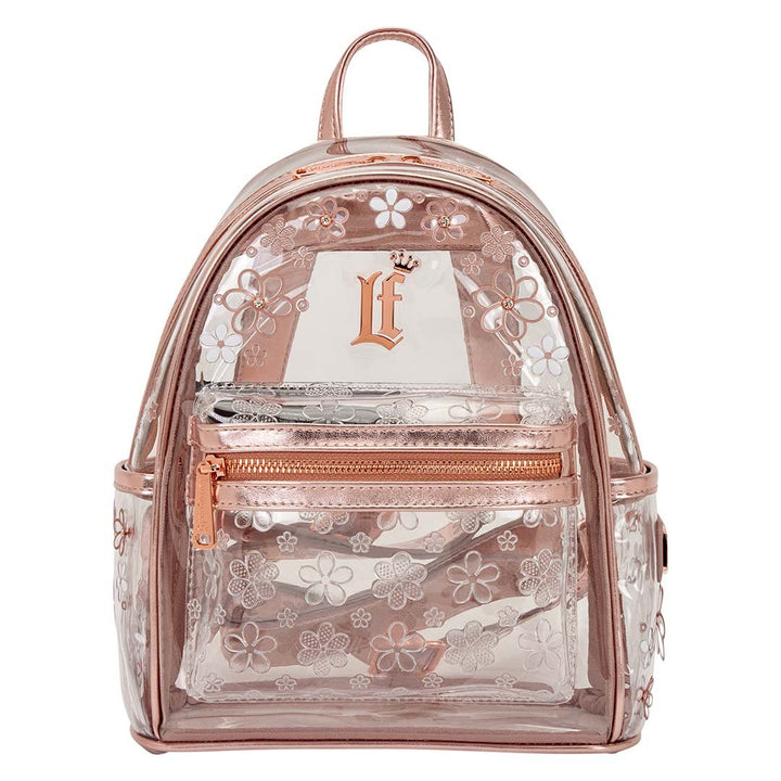 Loungefly Clear Floral Mini Backpack