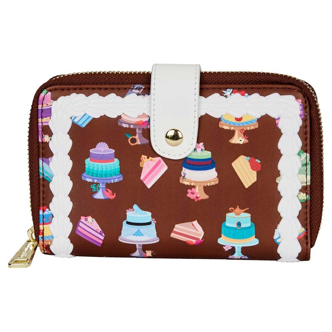 Loungefly Disney Princess Cakes Zip-Around Wallet