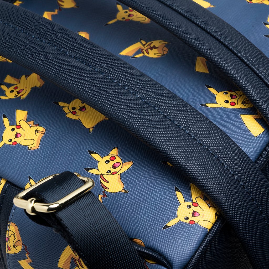 Loungefly Pokemon Pikachu Allover Print Mini Backpack - 707  display picture 2