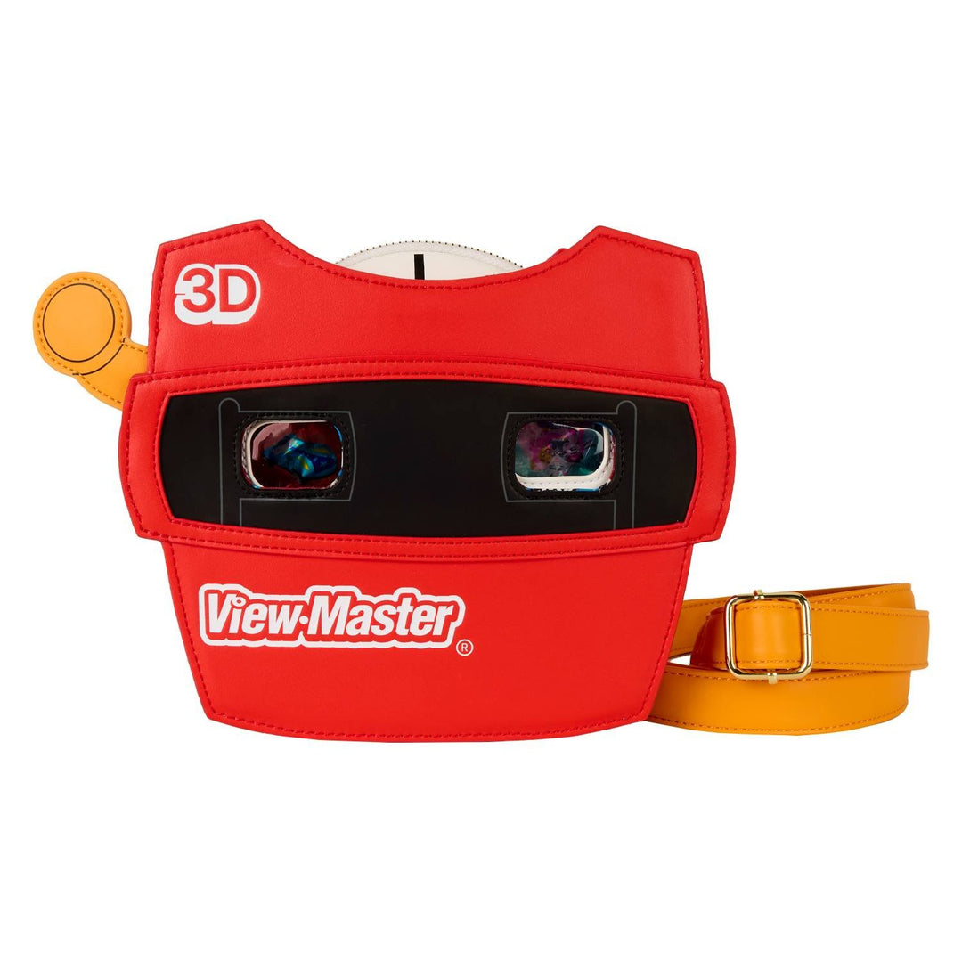 Loungefly Mattel View-Master Figural Crossbody Bag with Coin Bag