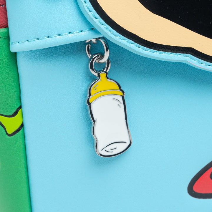 Loungefly Nickelodeon Rugrats Chuckie Cosplay Mini Backpack w