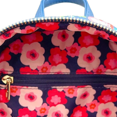 Loungefly Disney Alice in Wonderland Golden Afternoon Allover Print Mini Backpack