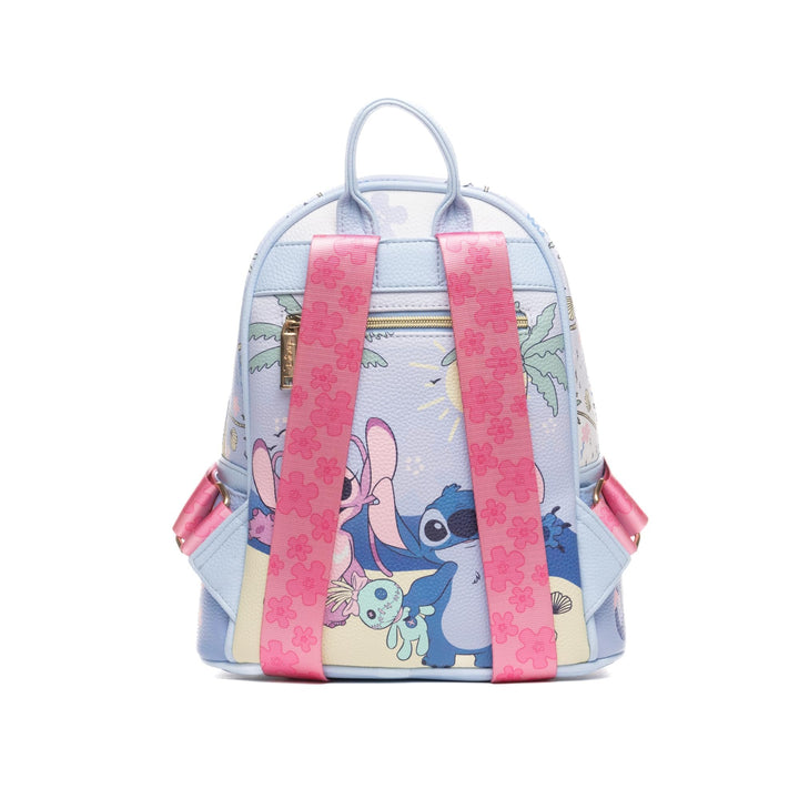 Wondapop Disney Lilo And Stitch Beach Daze Always 11" Vegan Leather Mini Backpack