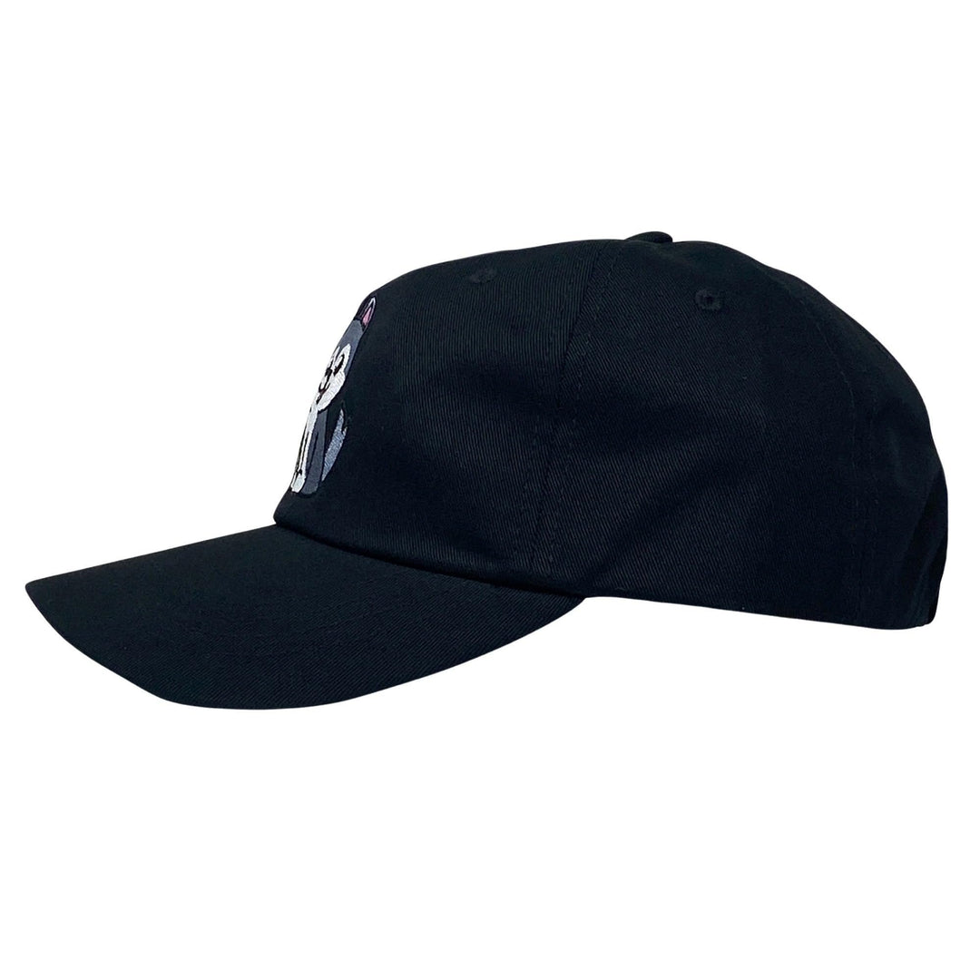 707 Street Furry Friends Embroidered Baseball Dad Hat - Silly Husky