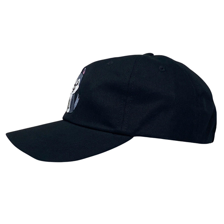 707 Street Furry Friends Embroidered Baseball Dad Hat - Silly Husky