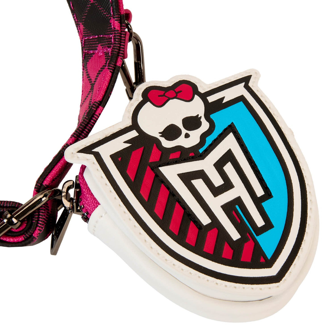 Loungefly Mattel Monster High Skullette Figural Crossbody with Coin Bag - rear