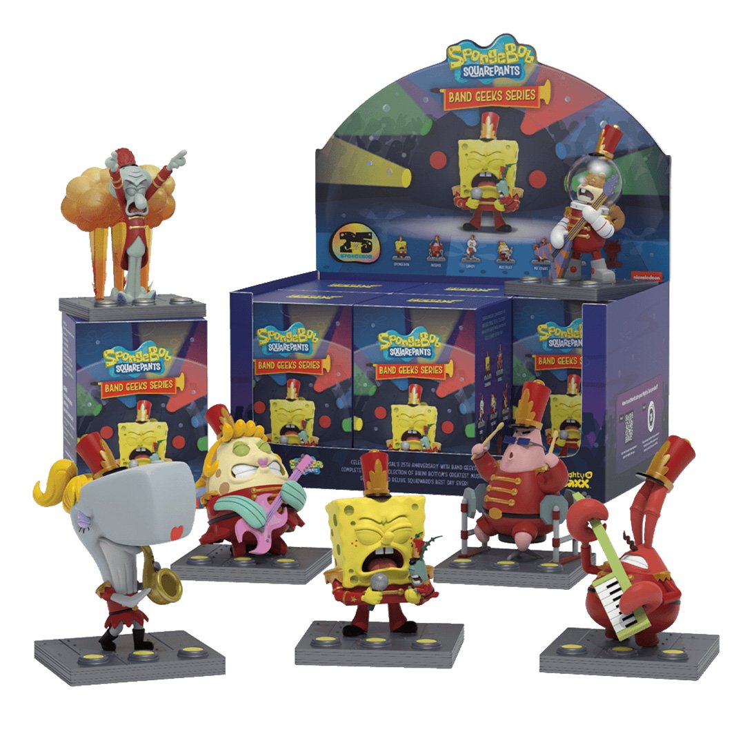 Spongebob Squarepants Band Geek Series Blind Box Figure
