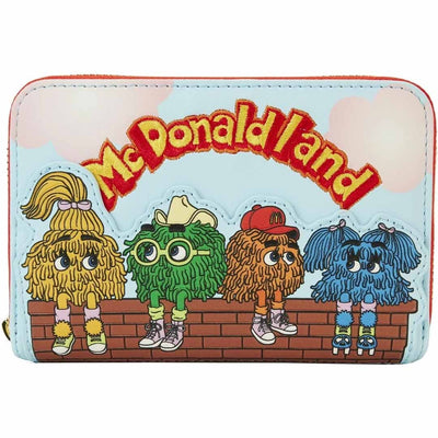 Loungefly McDonald's Fry Guys Zip-Around Wallet