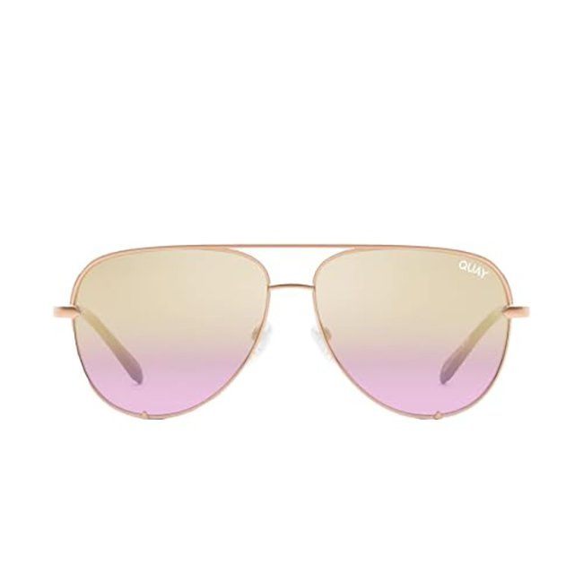 Quay Australia HIGH KEY MINI Classic Unisex Aviator Sunglasses - Front