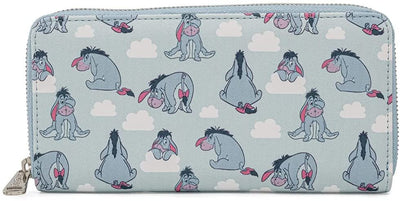 Loungefly Disney Eeyore Allover Print Zip-Around Wallet
