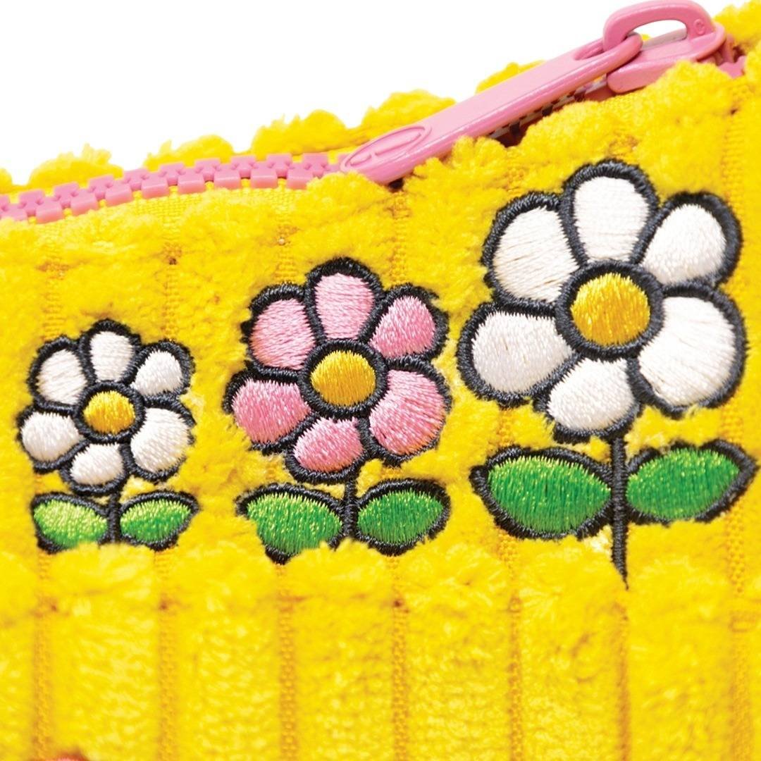 Whatever Makes You Happy Miffy Corduroy Baguette Crossbody Bag with Bag Charm