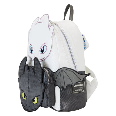 Loungefly Dreamworks How to Train Your Dragon Furies Mini Backpack - Side View