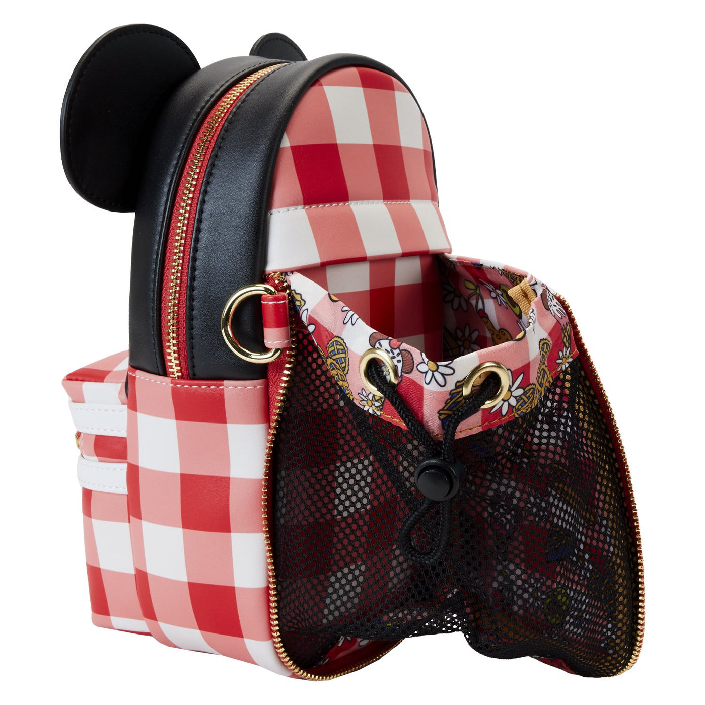 Loungefly Disney Minnie Mouse Cup Holder Crossbody - Detachable Cup Holder
