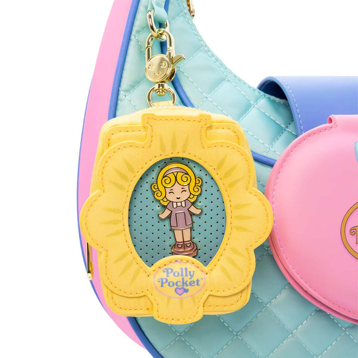 Whatever Makes You Happy Polly Pocket Double Blind Enamel Pin &amp; Mini ITA Bag Charms