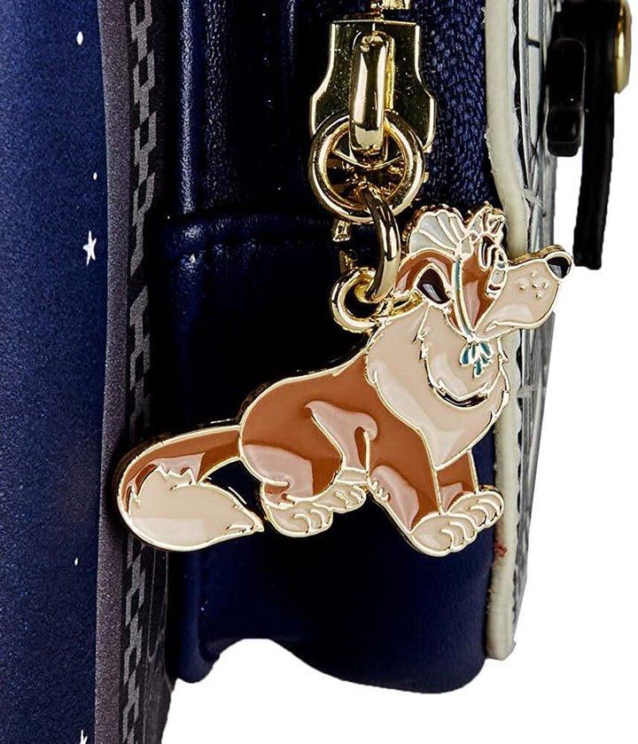 Loungefly Disney Peter Pan Glow Clock Mini Backpack