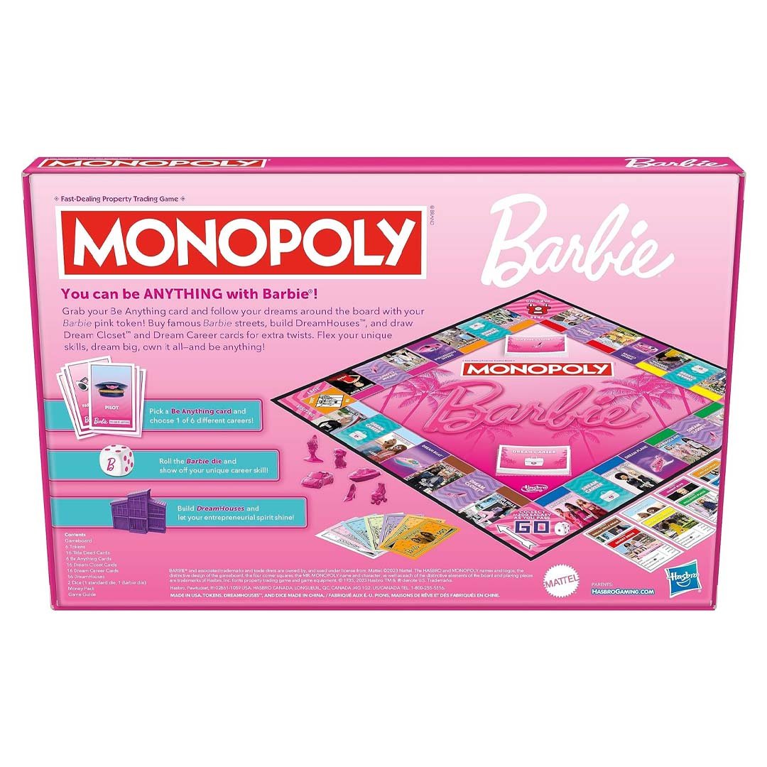 Hasbro Monopoly: Barbie