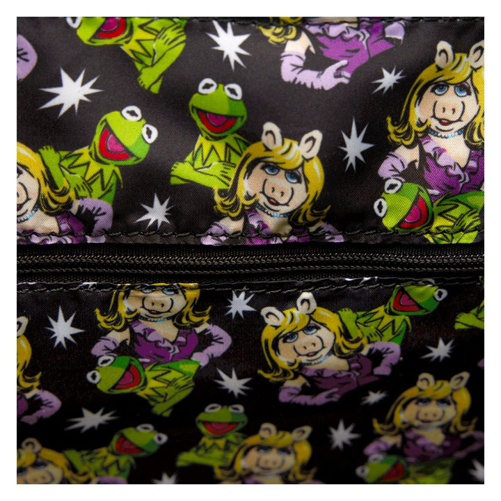 Loungefly Disney The Muppets Kermit The Frog Drawstring Mini Backpack