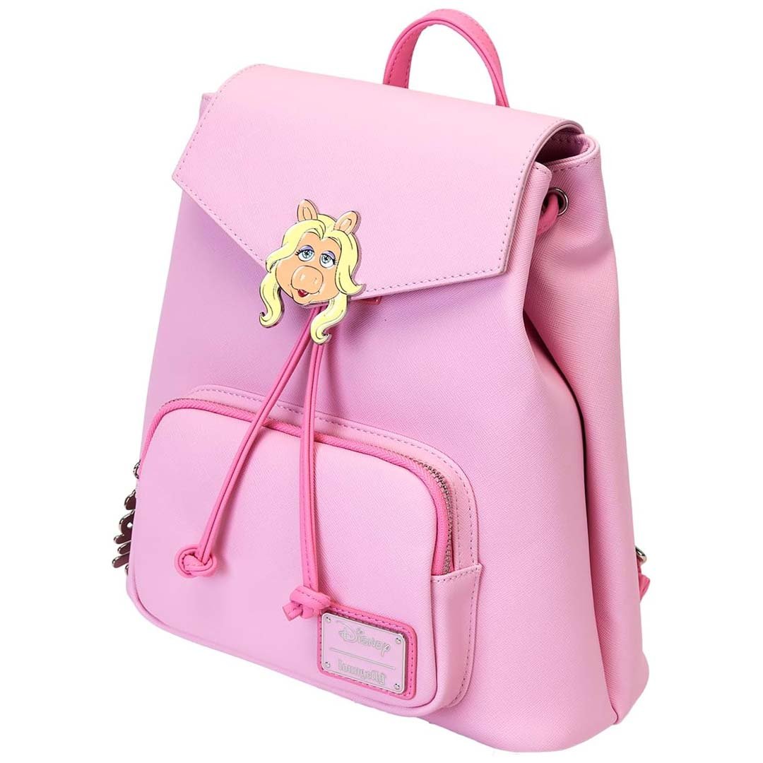 Loungefly Disney The Muppets Miss Piggy Drawstring Mini Backpack