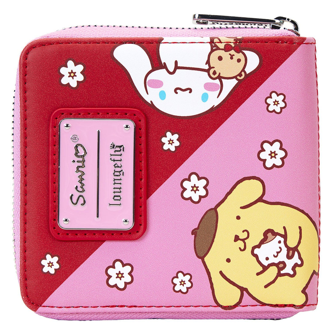 Loungefly Sanrio Hello Kitty &amp; Friends Color Block Zip Around Wallet