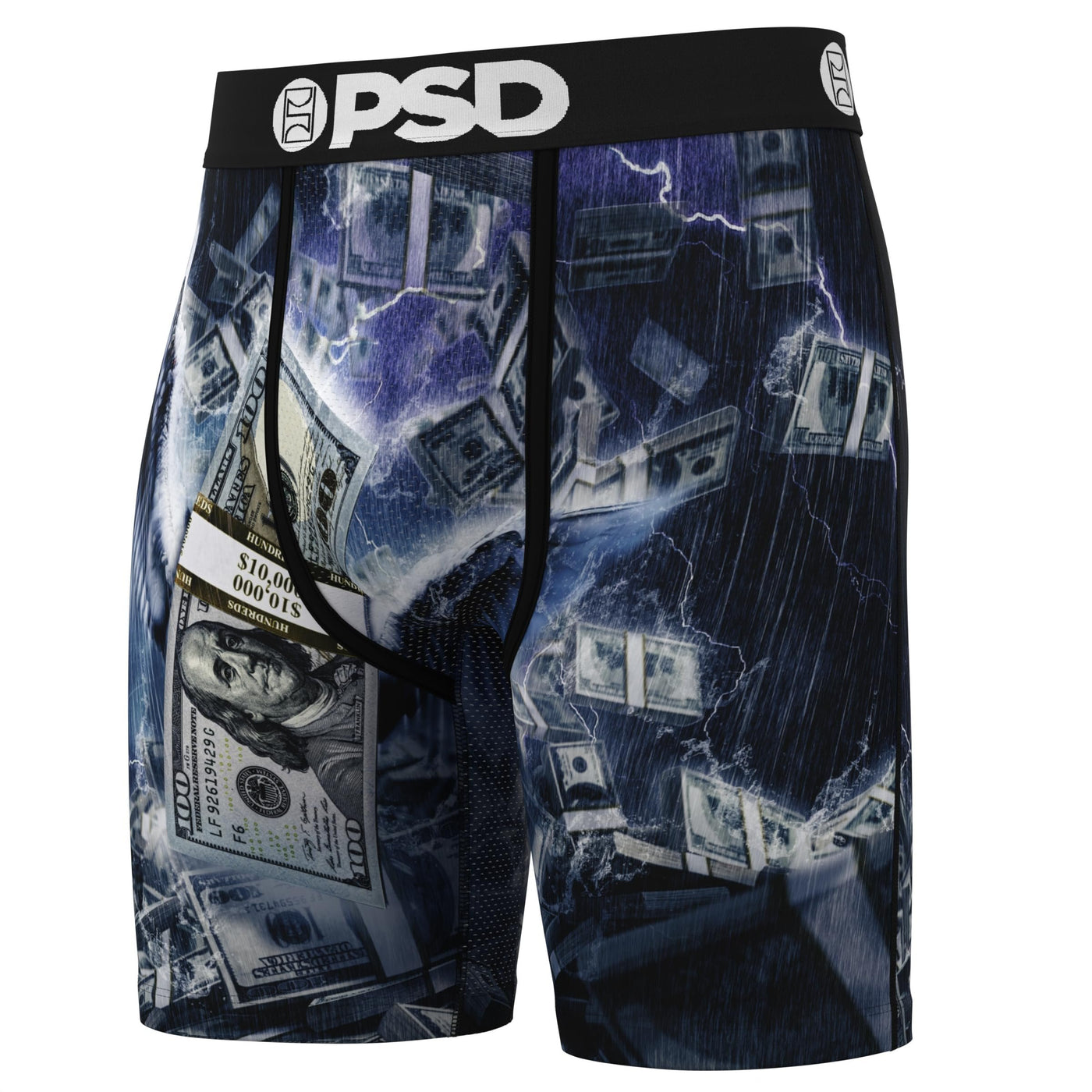 PSD Underwear Men's High Roller Boxer Briefs 3-Pack