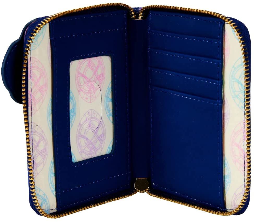 Loungefly Marvel Dr. Strange Glow in the Dark Zip-Around Wallet