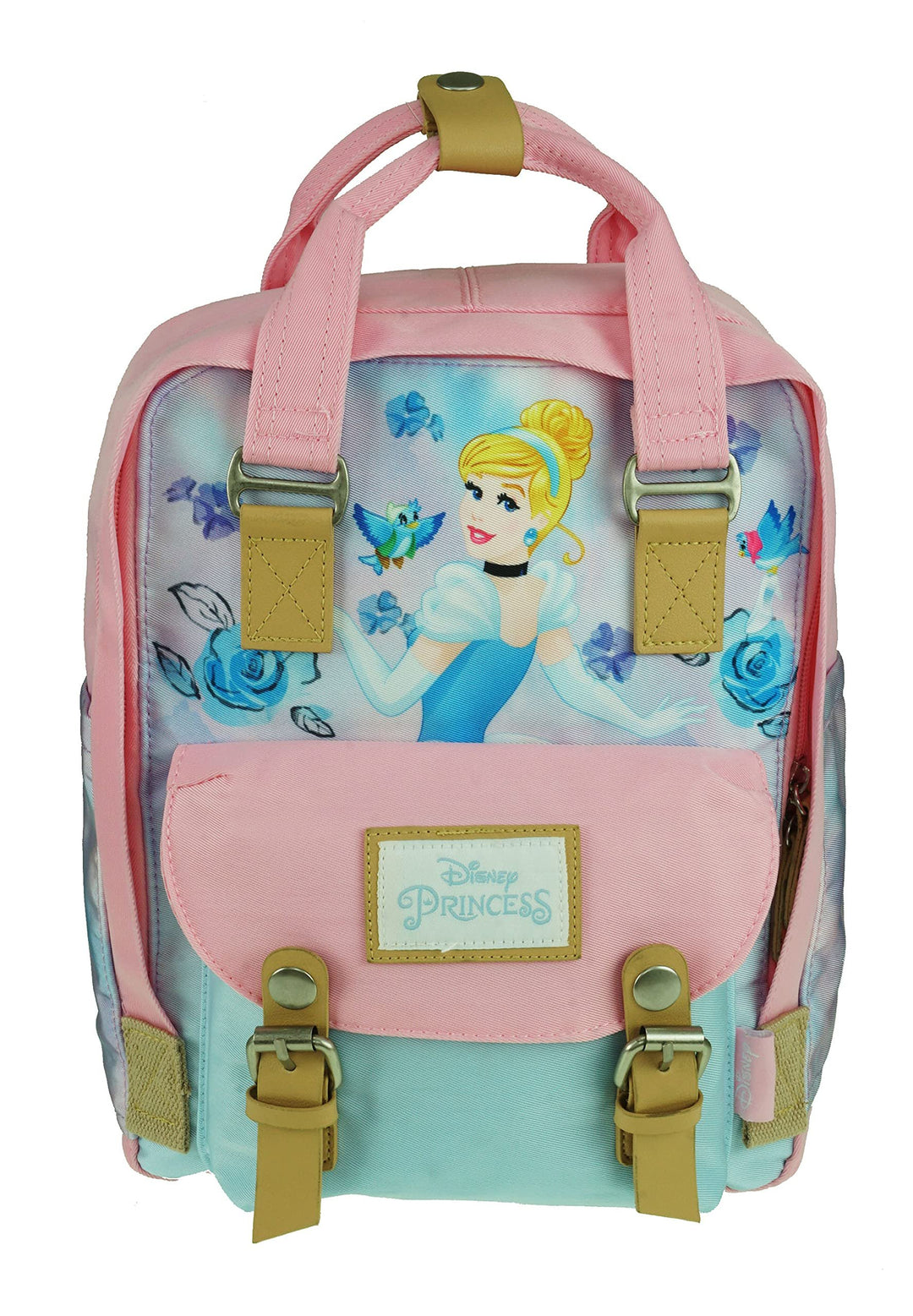 KBNL Disney Cinderella 12" Nylon Mini Backpack - Front