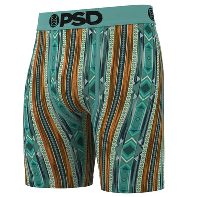 PSD Underwear Men's Western Patterned Boxer Briefs 3-Pack