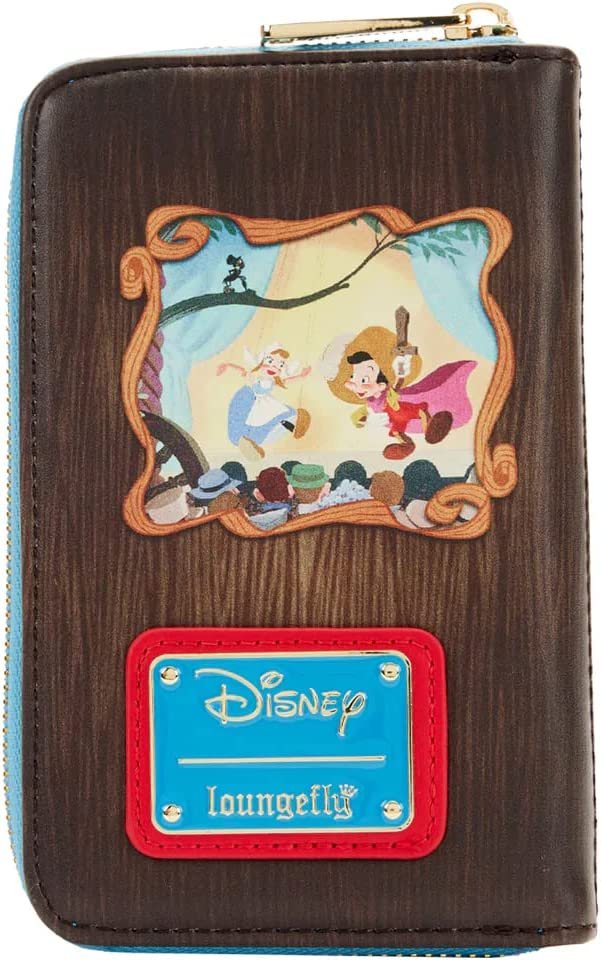 Loungefly Disney Pinocchio Book Zip-Around Wallet