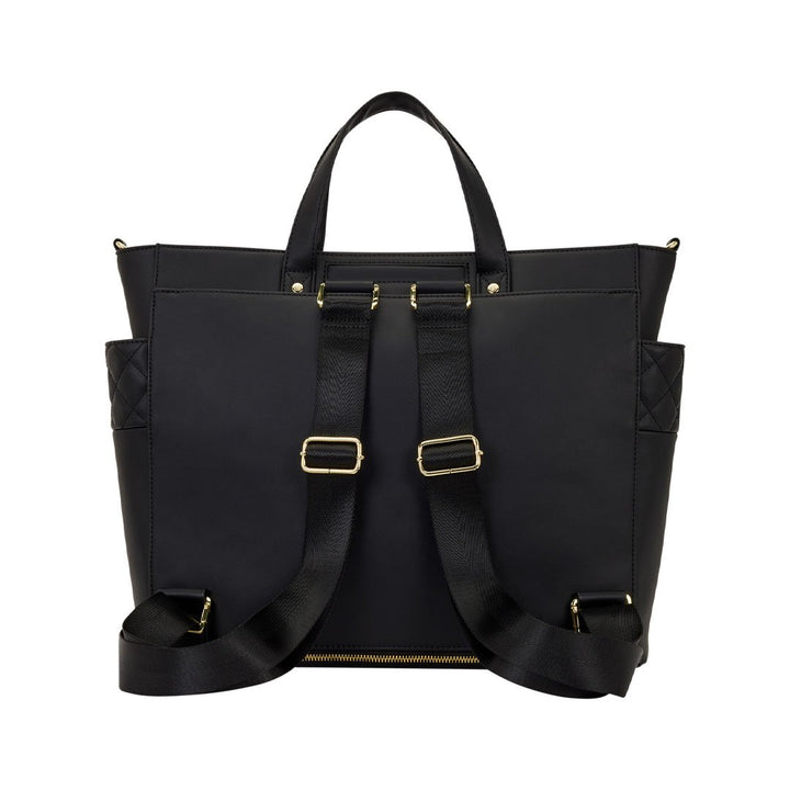 Loungefly The Mo Black Convertible Backpack &amp; Tote Crossbody Bag