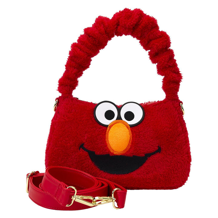 Loungefly Sesame Street Elmo Plush Cosplay Crossbody Bag
