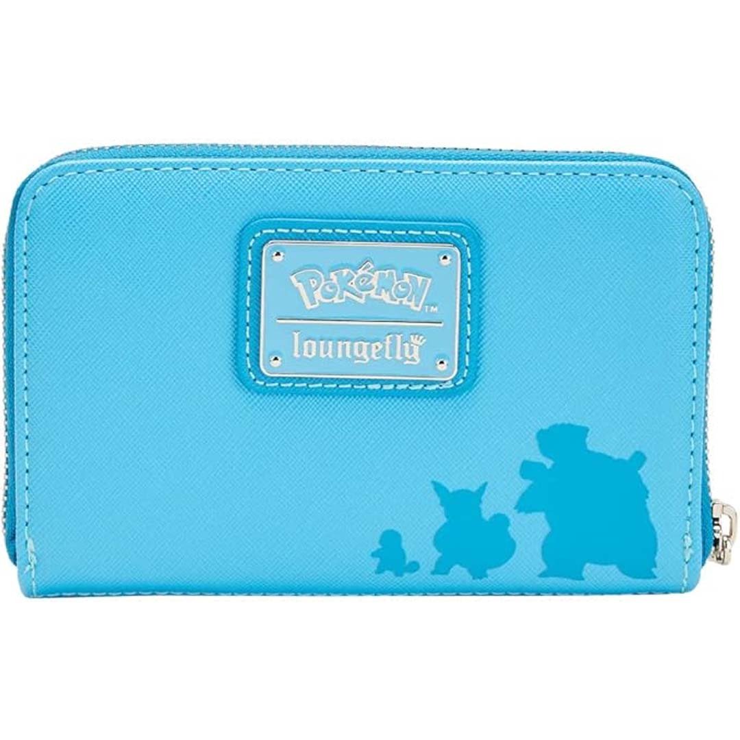 Loungefly Pokemon Squirtle Evolution Zip-Around Wallet