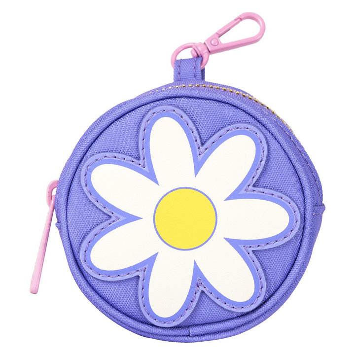 Loungefly Disney Daisy Duck 85th Anniversary Nylon Sling Crossbody Bag with Coin Bag