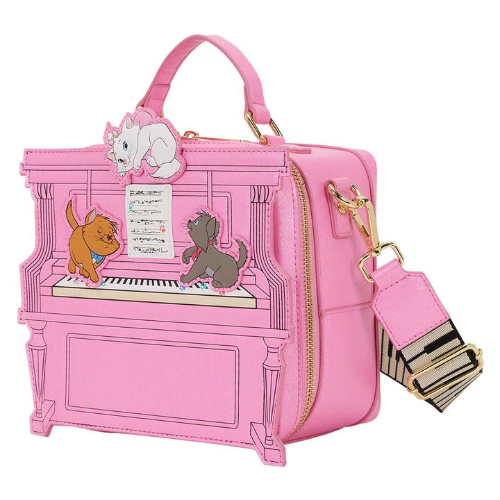 Loungefly Disney Aristocats Figural Piano Crossbody Bag