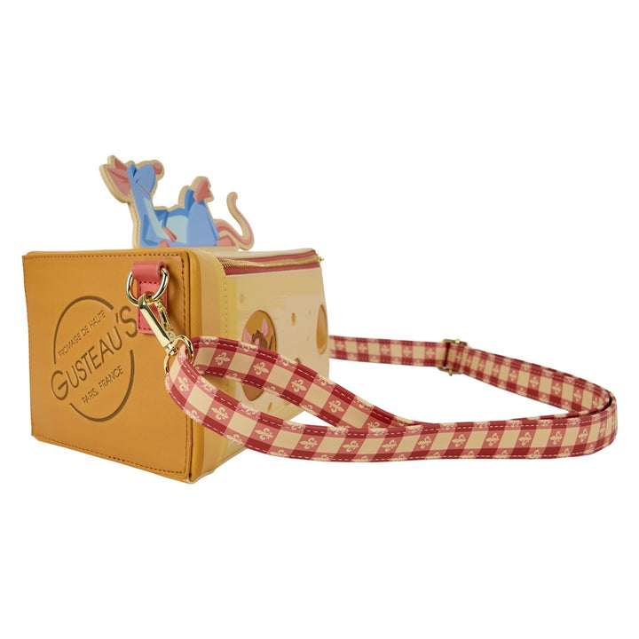 Loungefly Pixar Ratatouille Remy &amp; Emile Cheese Figural Crossbody Bag