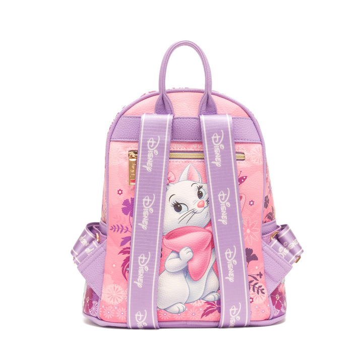 WondaPop Disney Aristocats Marie 11" Vegan Leather Fashion Mini Backpack - Back