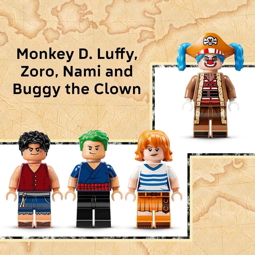 LEGO Netflix One Piece Buggy The Clown&