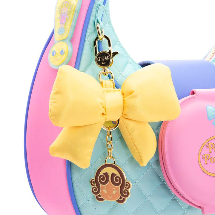 Whatever Makes You Happy Polly Pocket Mystery Box Puffy Bow Bag Charm