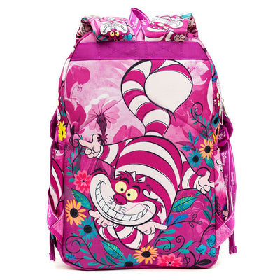 WondaPop Disney Alice in Wonderland Cheshire Cat 17" Full Size Nylon Backpack - Back no straps
