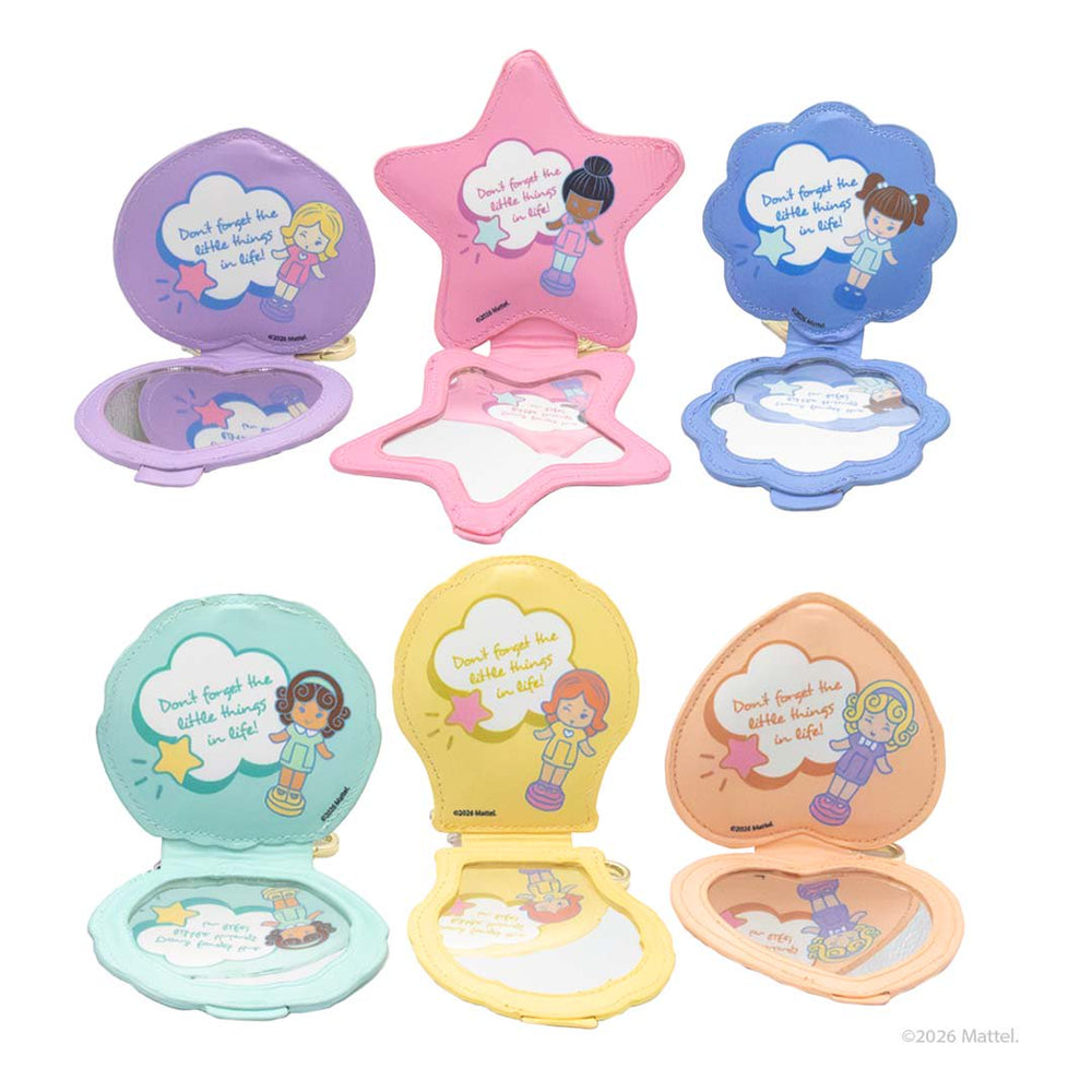 Whatever Makes You Happy Polly Pocket Mystery Box Mirror Compact Bag Charm