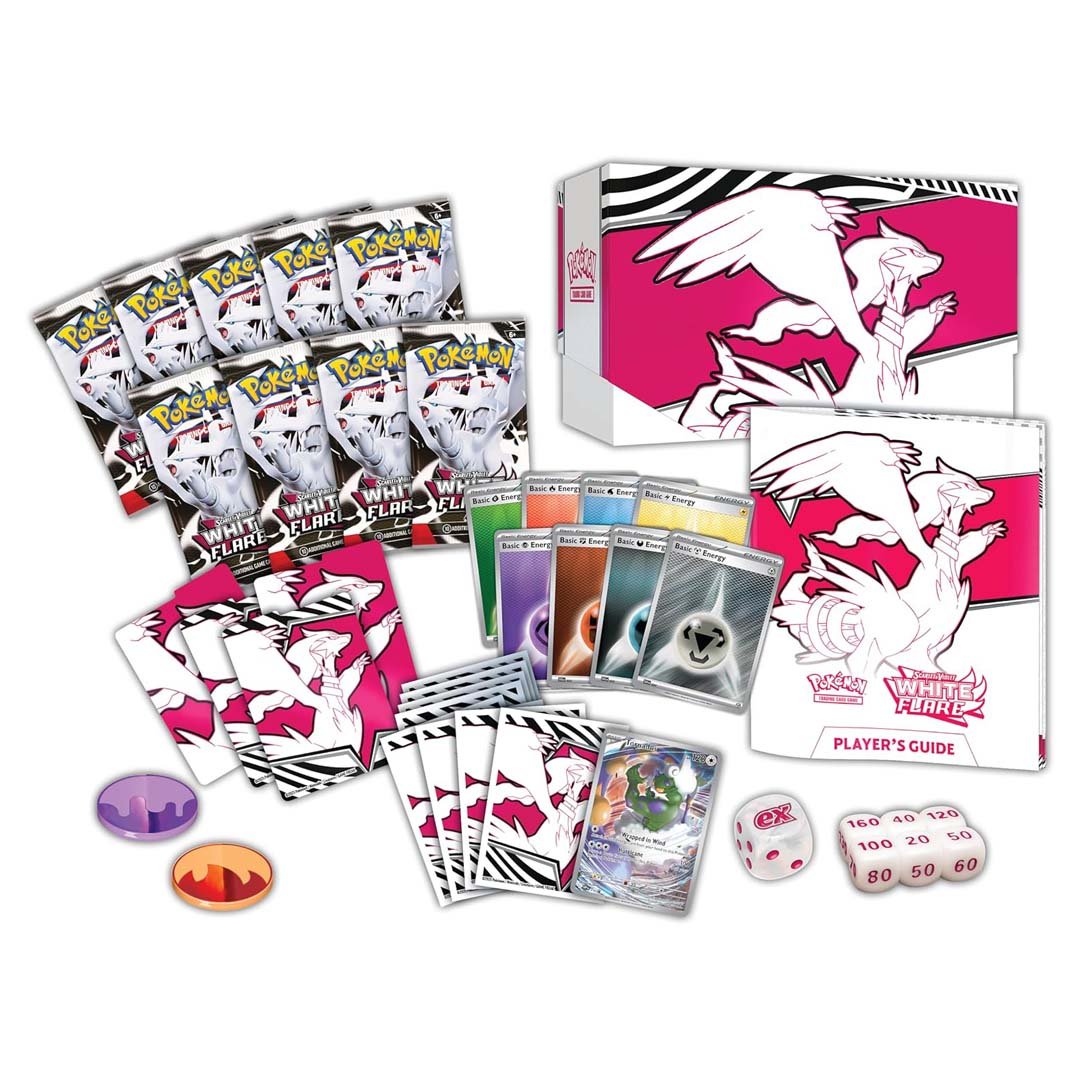 Pokémon TCG Scarlet &amp; Violet 10.5 White Flare Elite Trainer Box