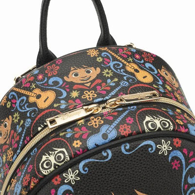 WondaPop Disney's Coco 11" Vegan Leather Mini Backpack - Zipper