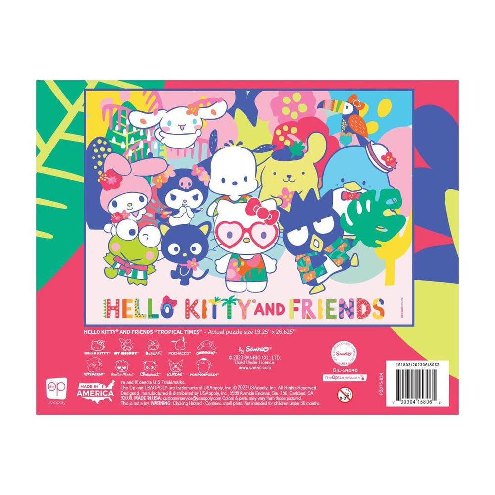 USAopoly Hello Kitty and Friends - Tropical Times 1000 Piece Puzzle 