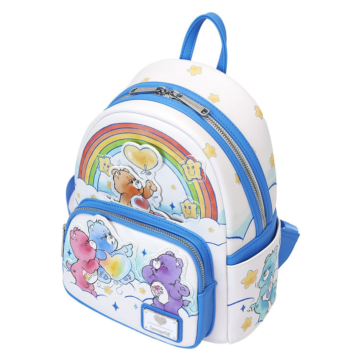 Loungefly Care Bears Care-A-Lot Rainbow Mini Backpack