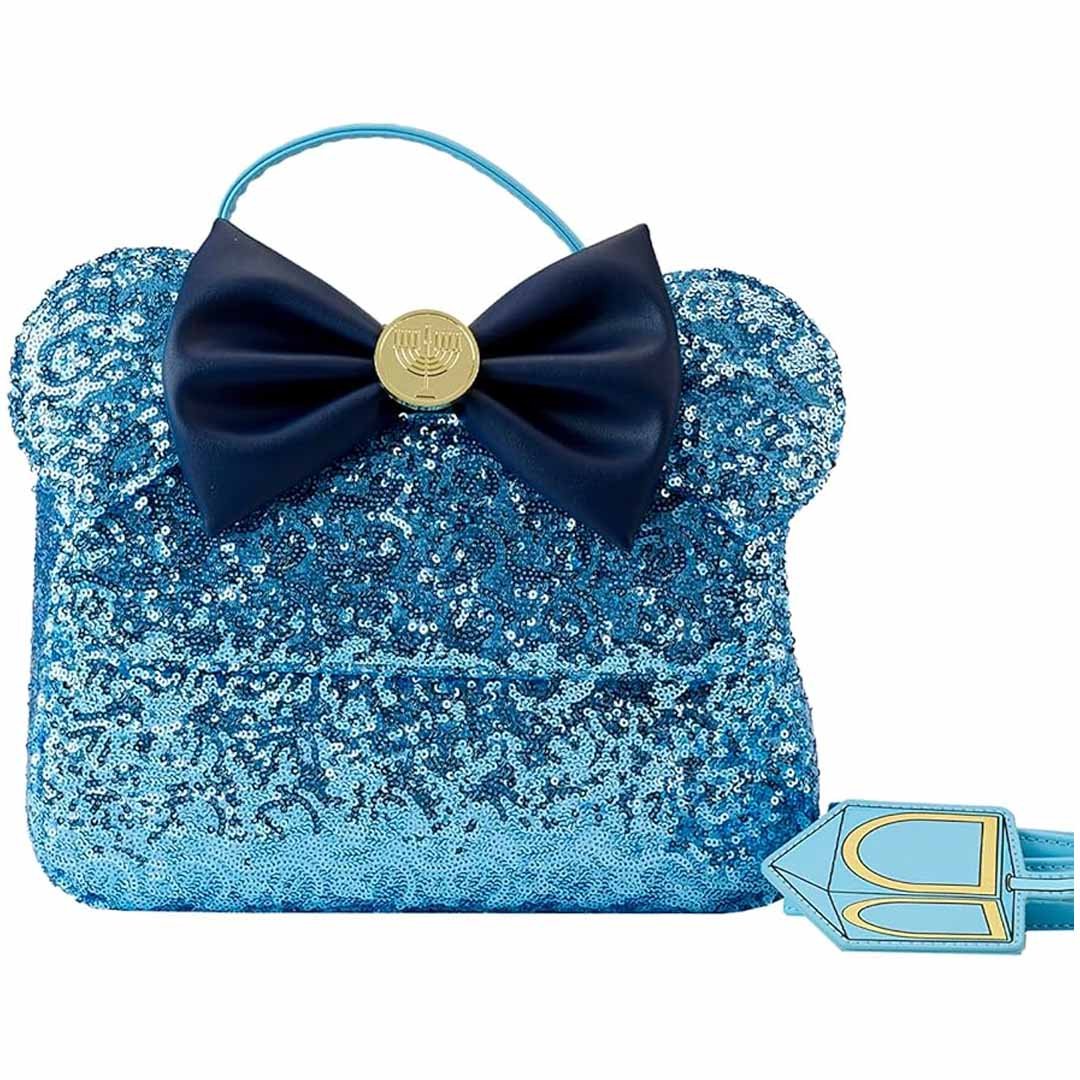 Loungefly Disney Minnie Hanukkah Dreidel Crossbody